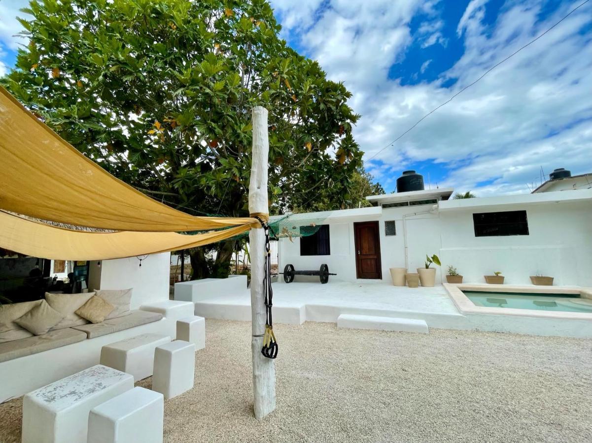 Casa Umay Bacalar Bagian luar foto